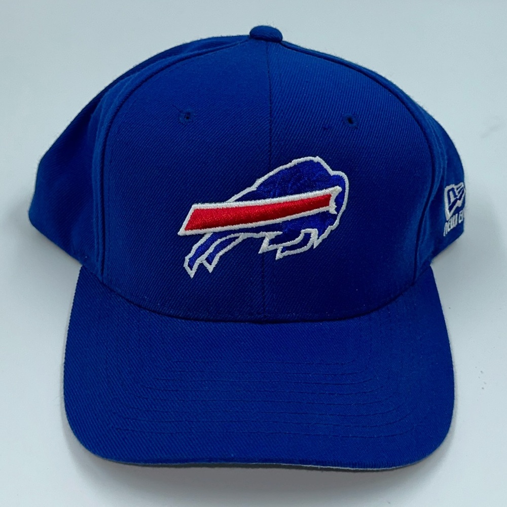 Vintage New Era NFL Buffalo Bills Blue/Grey Athletic Football Cap SnapBack Hat